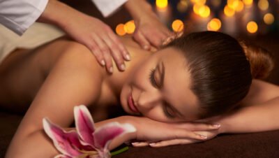 massagem com oleos